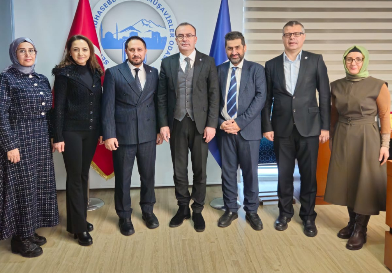 ETSİAD’dan Kayseri SMMM Odası’na Önemli Ziyaret
