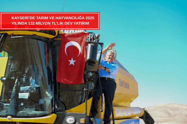 Kayseri Büyükşehir Belediye Başkanı Dr. Memduh Büyükkılıç, 2025 yılında tarım ve hayvancılık alanında önemli projeleri hayata geçirdi.