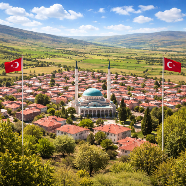 Kayseri Felahiye ilçesi görünümü