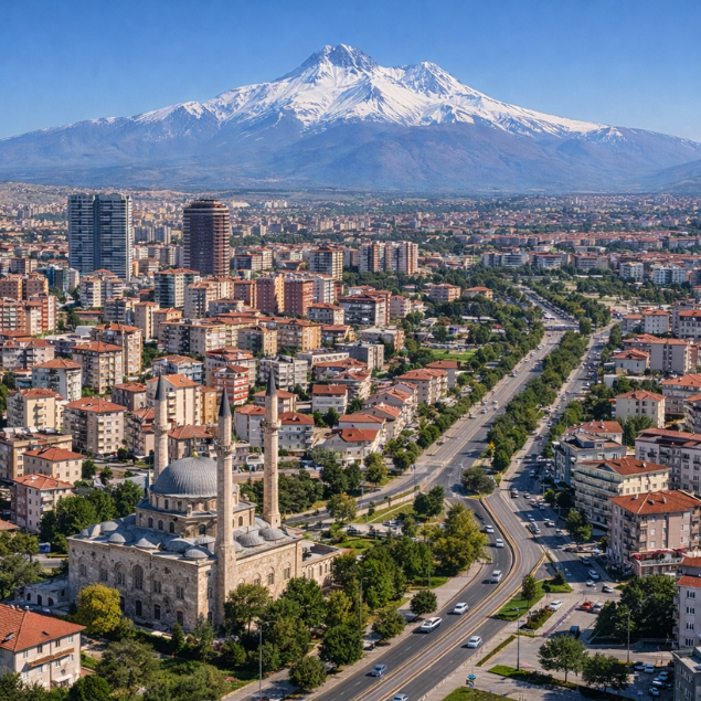 Kayseri Kocasinan ilçesi