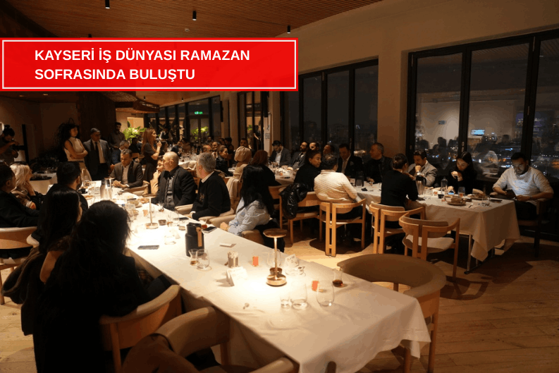 YENİDER’den İz Bırakan İftar Yemeği