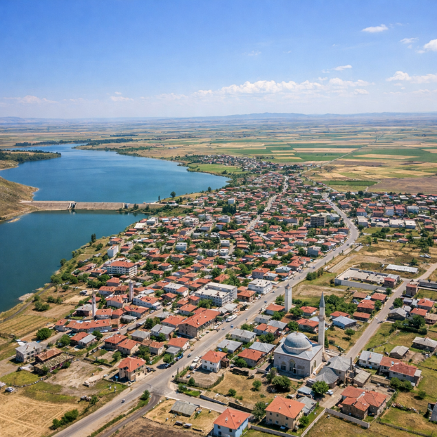 kayseri sarioglan ilçesi görünümü